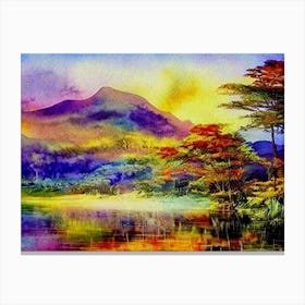 Chromatic Tranquility Canvas Print