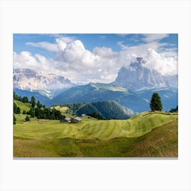 Dolomite Landscape Canvas Print