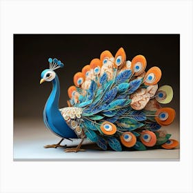 Peacock Canvas Print