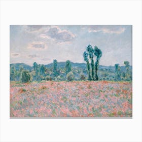 Poppy Field Canvas Print