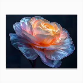 Peony Flower 15 Canvas Print