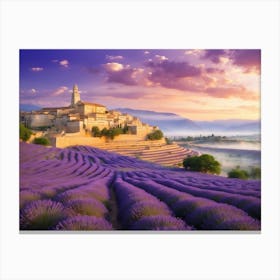 Mediterranean Plains Canvas Print