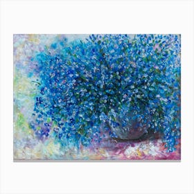 Forget Me Nots I Canvas Print