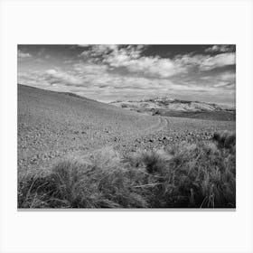 Black And White Landscape Canvas Print