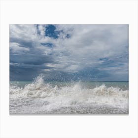 Stormy Sea 1 Canvas Print