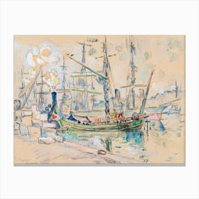 Marseille (1911), Paul Signac Canvas Print