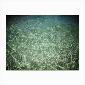 Clear Water Canvas Print