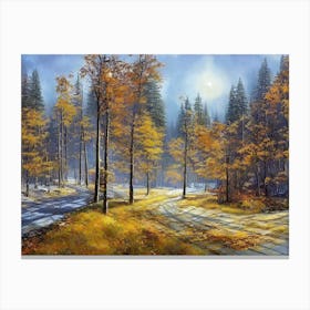 Autumn Forest 42 Canvas Print