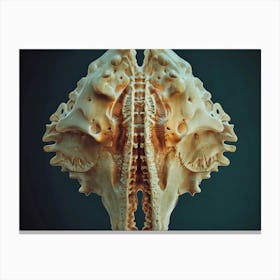 Skull Of A Whale Canvas Print