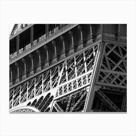 Eiffel Corner - Paris France Canvas Print