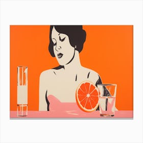Orange Juice 1 Canvas Print