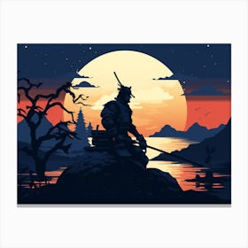 Samurai 2 Art Print Canvas Print