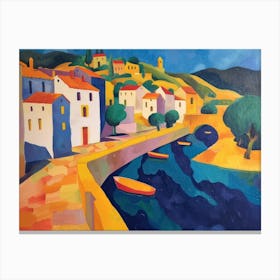 Contemporary Artwork Inspired By Andre Derain 5 Canvas Print