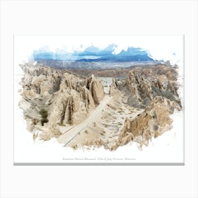 Angastaco Natural Monument, Salta & Jujuy Provinces, Argentina Canvas Print