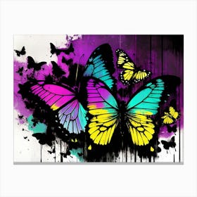 Butterfly Painting 129 Canvas Print