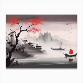 Chinese Painting Canvas Print