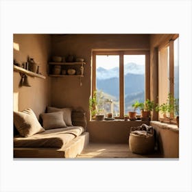 Nepali Home Canvas Print