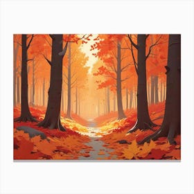 Autumn Forest 5 Canvas Print