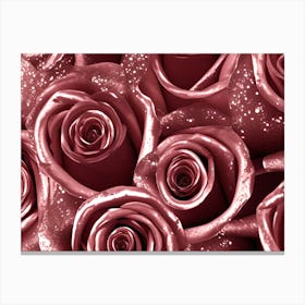 Pink Roses 5 Canvas Print