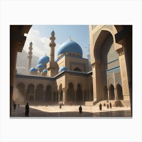 Islamic Mosque 1 Canvas Print