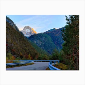 View From The Top Of A Mountain 1 Canvas Print