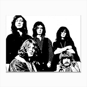 Deep Purple Band Music Legend Canvas Print