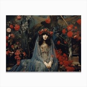 Fae Rose Queen Canvas Print