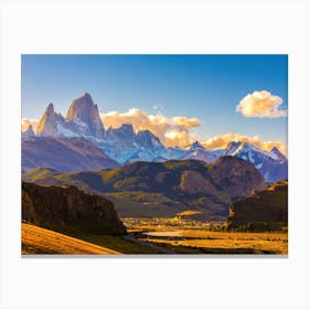 Monte Fitzroy, Argentina Canvas Print