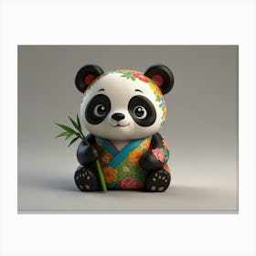 Panda Bear 13 Canvas Print