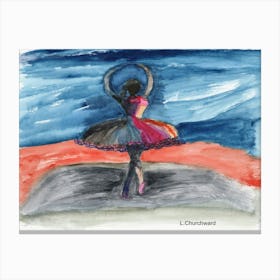 Dancing Canvas Print