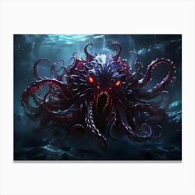 Octopus Canvas Print