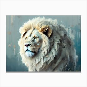 Lion art 51 Canvas Print