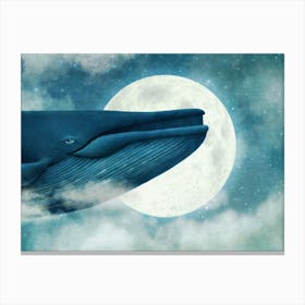 Dream Of The Blue Whale Canvas Print