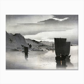 Yūgure No Hansen (1900–1915), Ohara Koson 1 Canvas Print