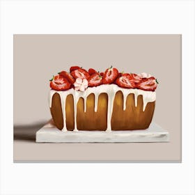 Bundt Cake Canvas Print