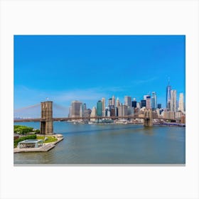 New York City Lower Manhattan Canvas Print