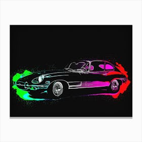 Jaguar E Type 2 Canvas Print