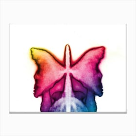 Butterfly Modern Art Canvas Print