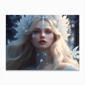 Ice Princess 3 Canvas Print