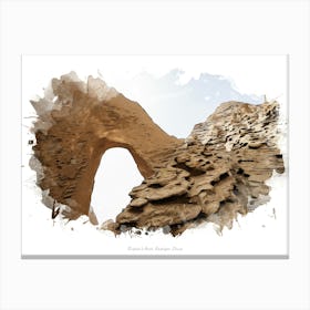 Shipton’S Arch, Kashgar, China Canvas Print