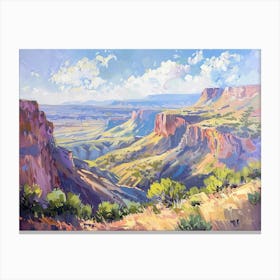 Western Landscapes Chihuahuan Desert Texas 2 Canvas Print