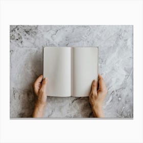 Blank Book (6) Canvas Print