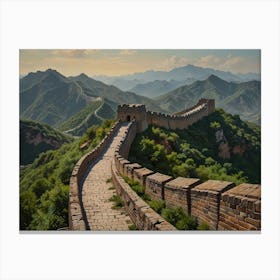 Great Wall Of China 1 Canvas Print