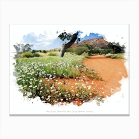 Alice Springs Desert Park, Alice Springs, Northern Territory Canvas Print