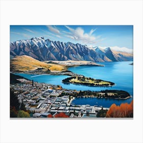 New Zealand art Canvas Print