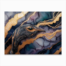 3D Eagle Canvas Print