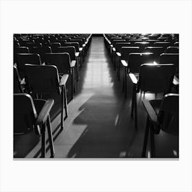 Empty Auditorium Canvas Print