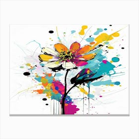 Flower Painting 5 Canvas Print
