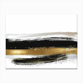 Gold And Black Canvas Print 59 Canvas Print