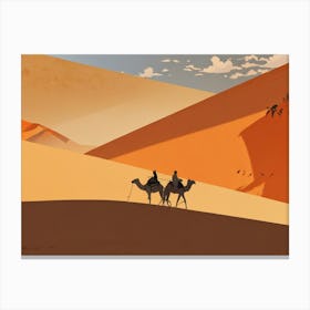 Sands Of Morocco Canvas Print